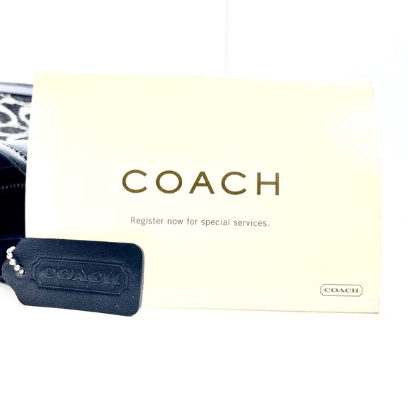 *RARE* Vintage Coach! 🖤 2000 Wool & Leathered Tote - Picture 11 of 15